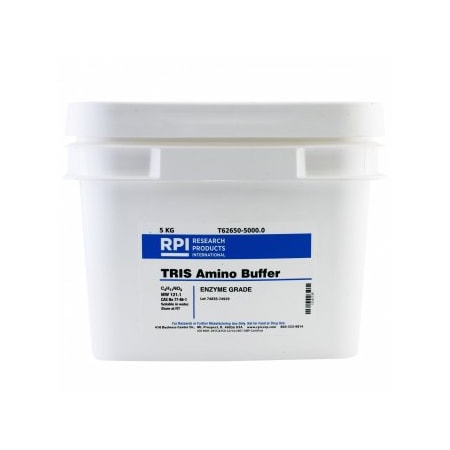 Rpi TRIS, Amino Buffer, Enzyme Grade, 5 KG T62650-5000.0